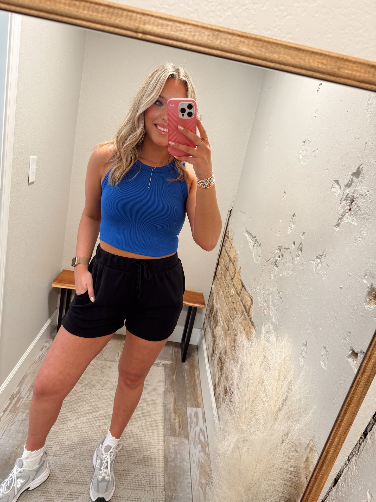 Seamless Muscle Tank - Deep Indigo