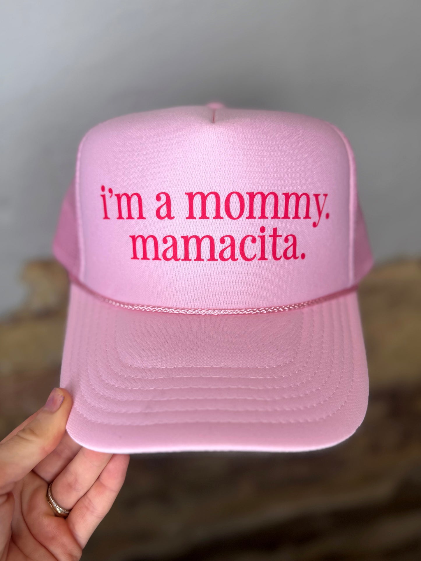 I'm A Mommy Trucker Hat