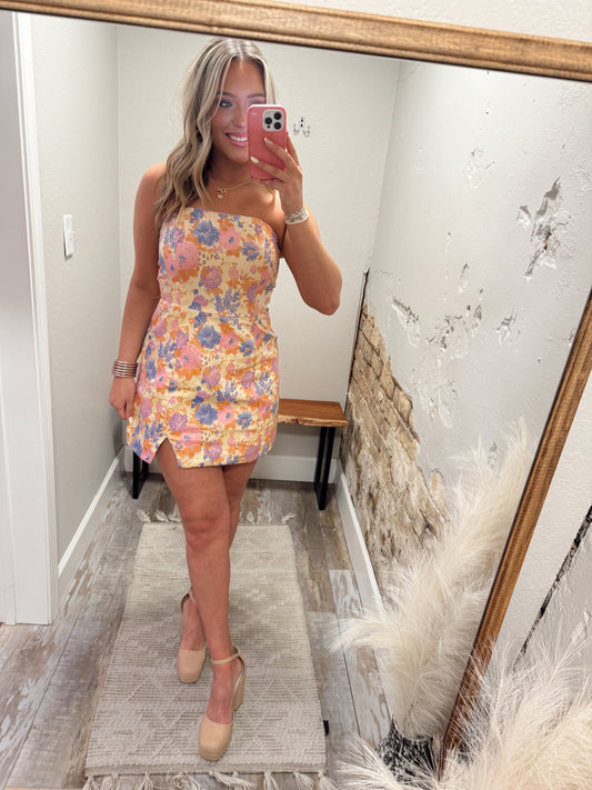 She's Everything Dress - Yellow