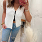 Classic Charm Tank - White
