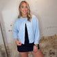 Soft Touch Cardigan - Blue