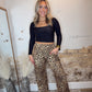 Leopard Luxe Pants