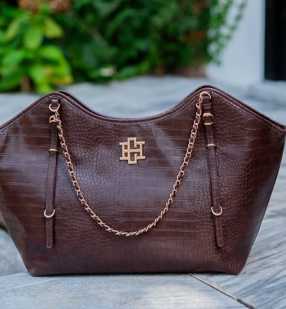 Harlow Tote - Chocolate