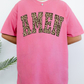 Leopard Amen Tee
