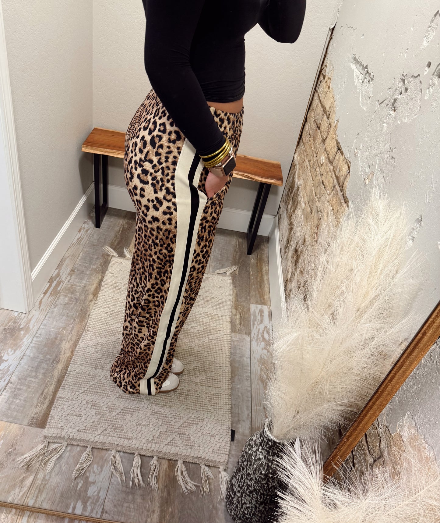 Leopard Luxe Pants