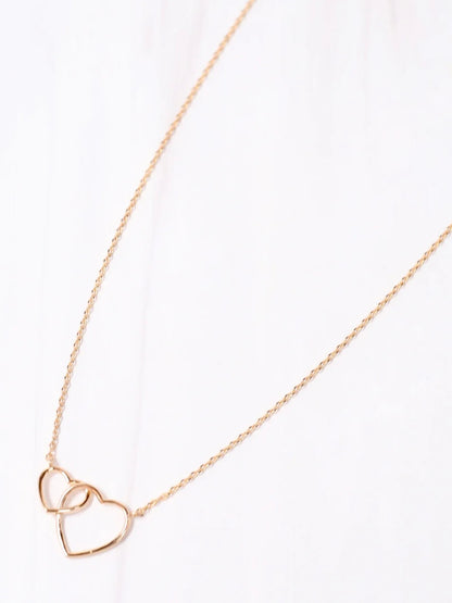 Two Hearts Necklace