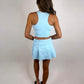 Making Moves Tennis Skirt - Aqua