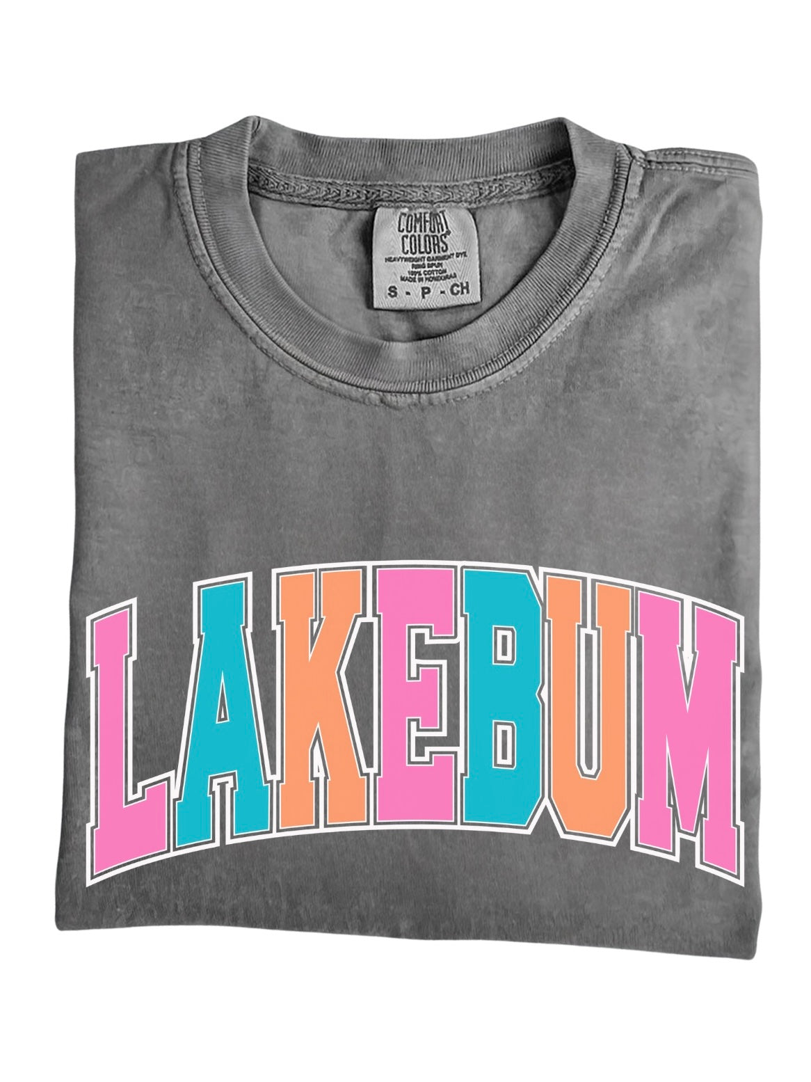 Colorful Lakebum Tee