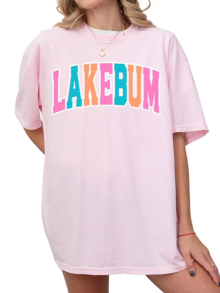 Colorful Lakebum Tee