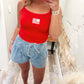American Babe Tank - Red