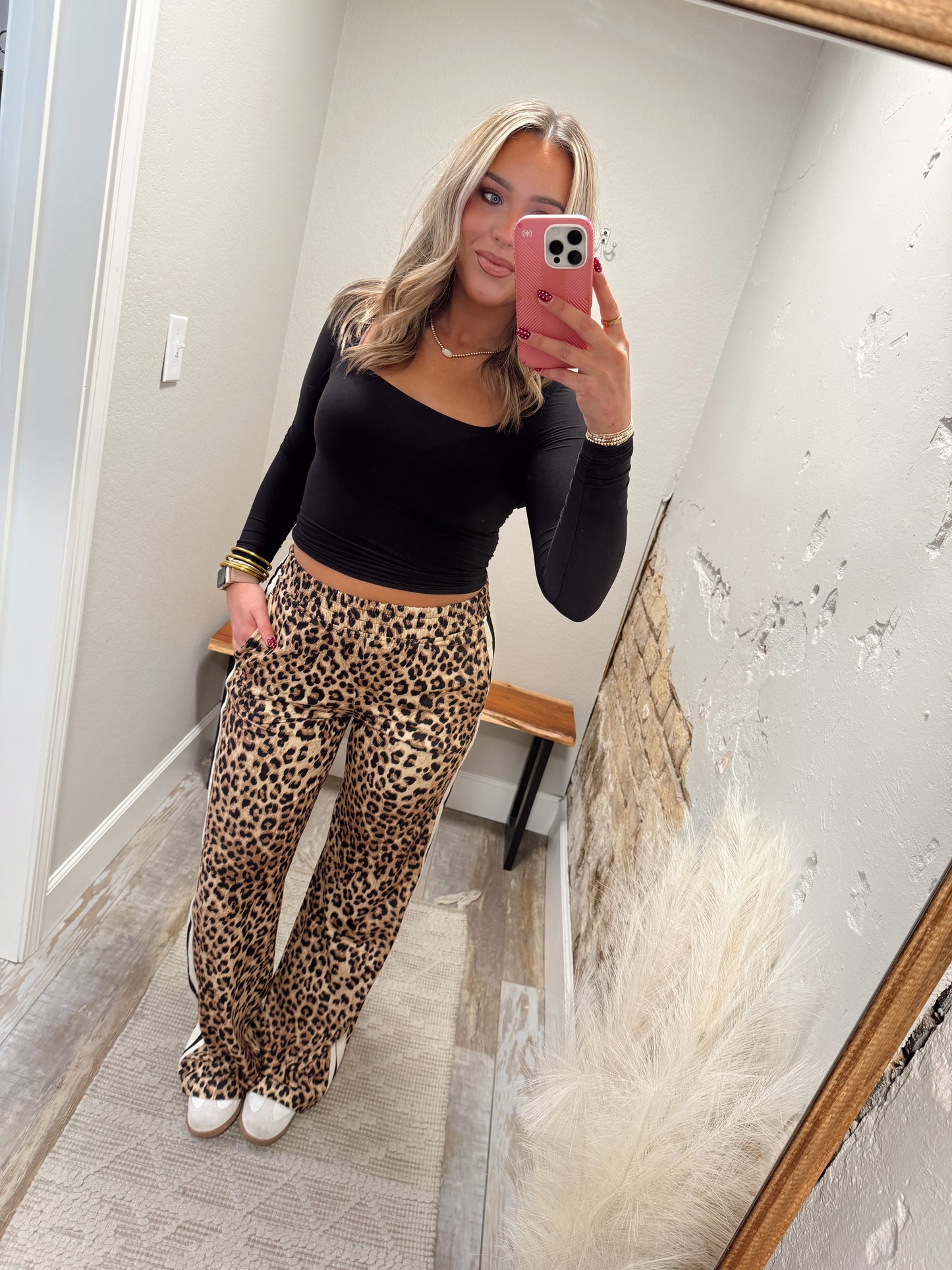 Leopard Luxe Pants