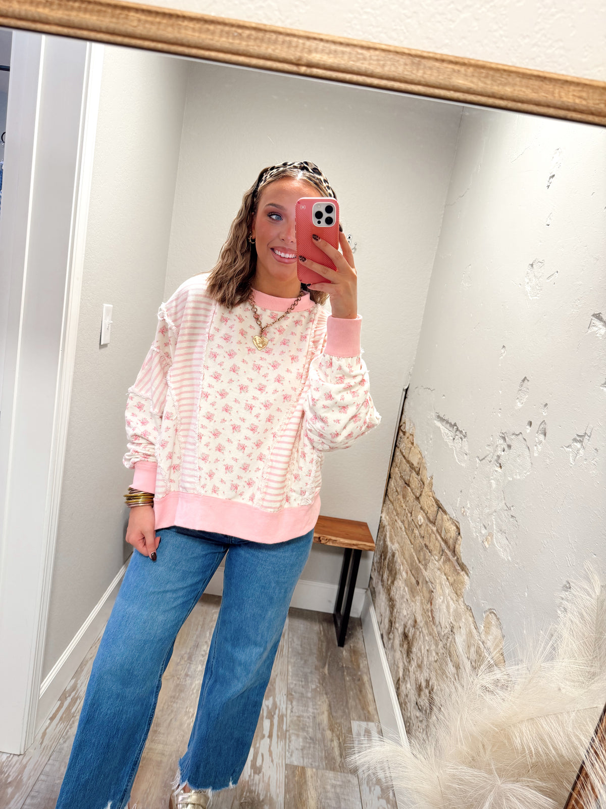 Easy Days Pullover - Pink