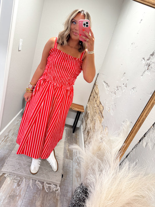 Southern Saturdays Midi - Red