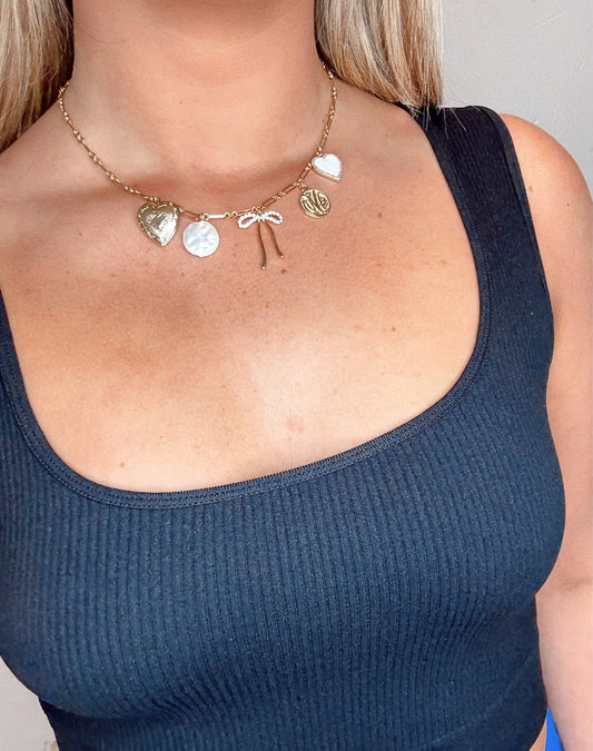 Evelyn Charm Necklace