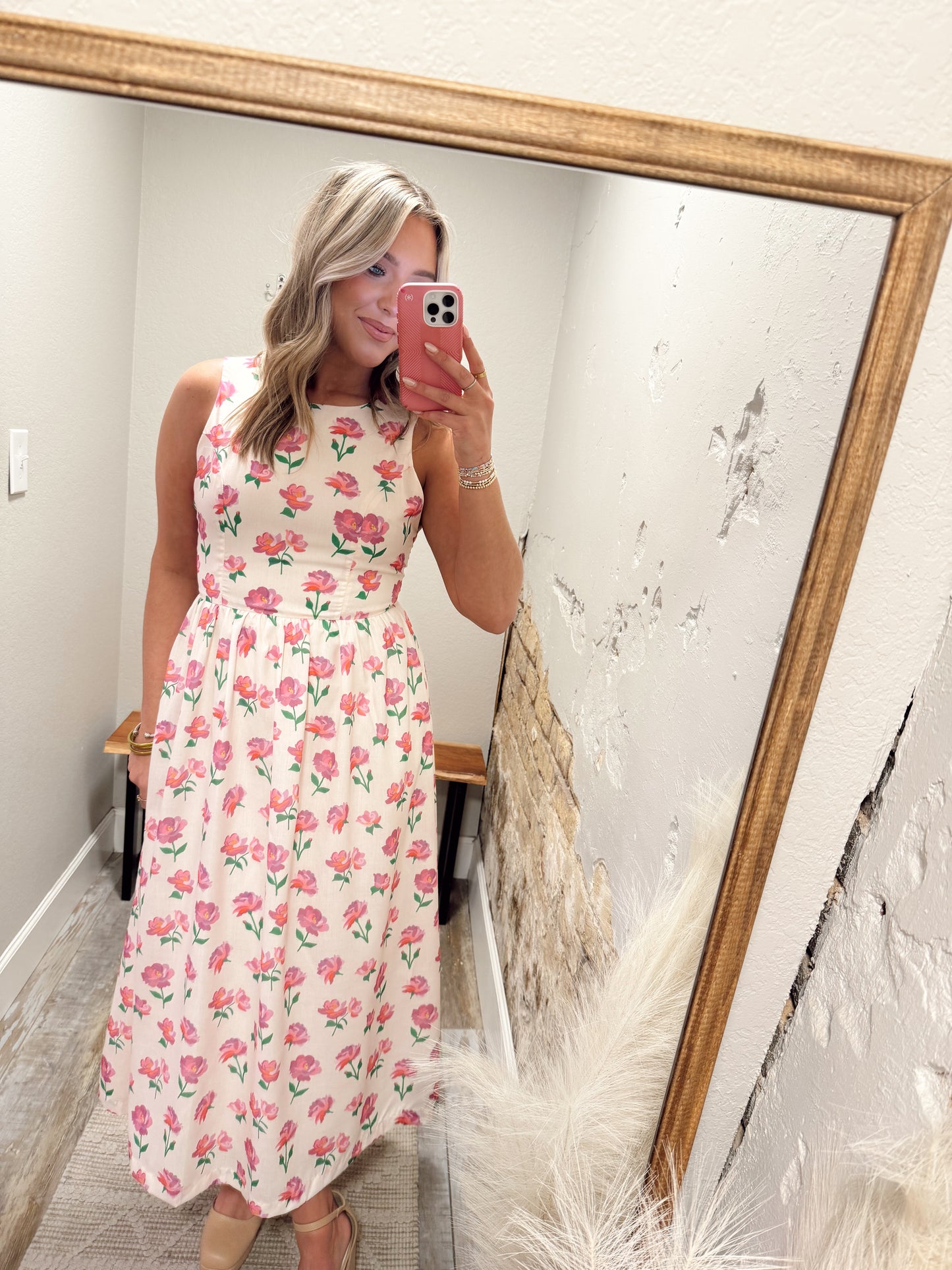 Blissful Gardens Midi Dress