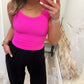 It Girl Tank - Hot Pink