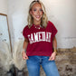 Cozy Gameday Sweater - Maroon