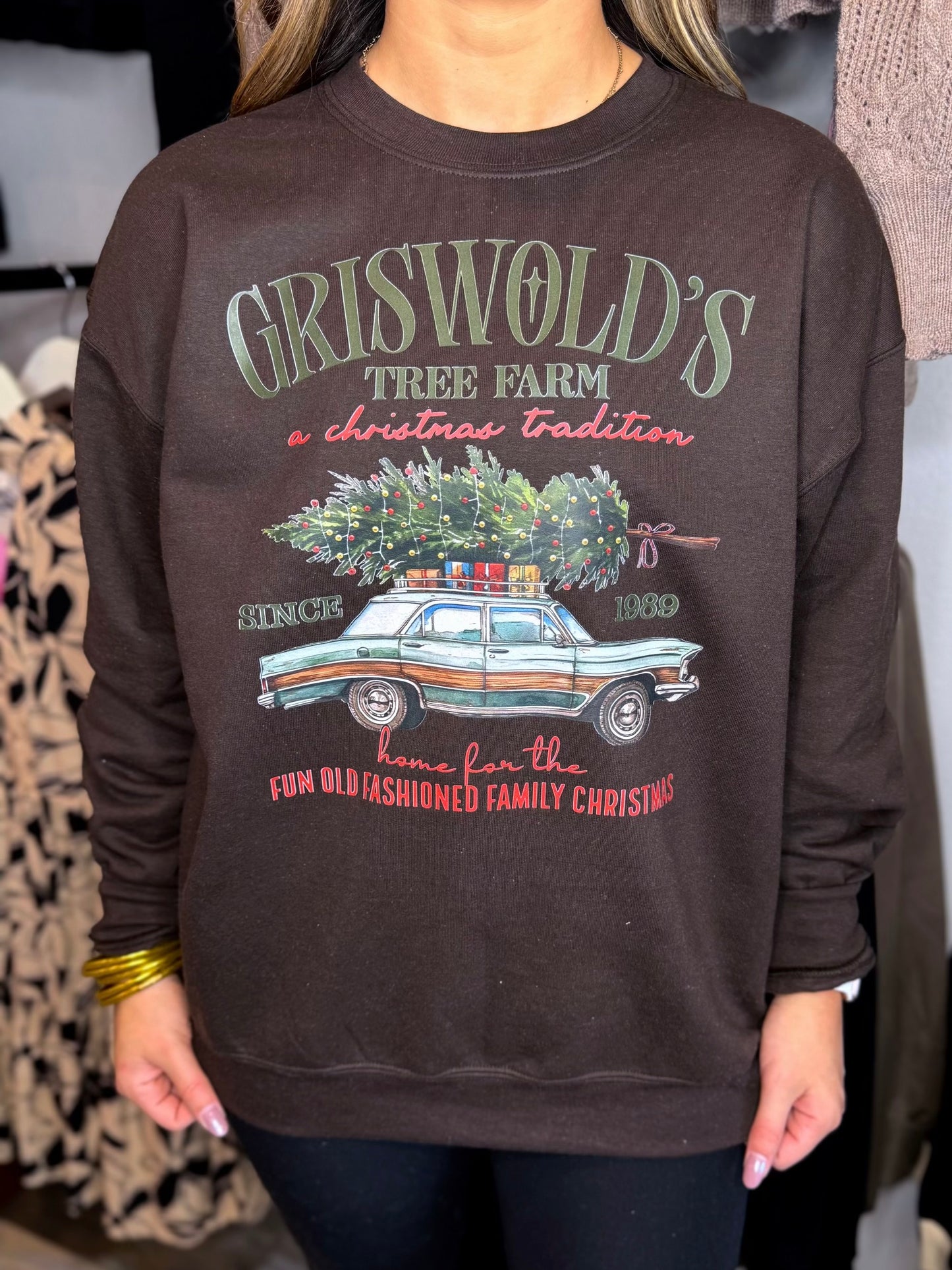 Griswold's Tree Farm Christmas Sweatshirt