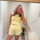 Seamless Muscle Tank - Yellow