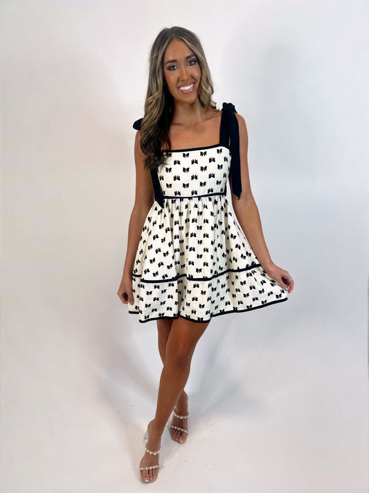 Keeping Score Bow Dress