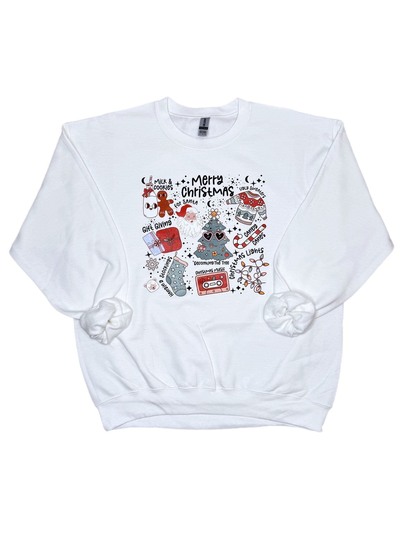 Christmas Doodles Sweatshirt