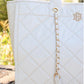 Melissa Tote Bag - Cream Quilted LD