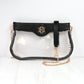 Madi Clear Crossbody - Black