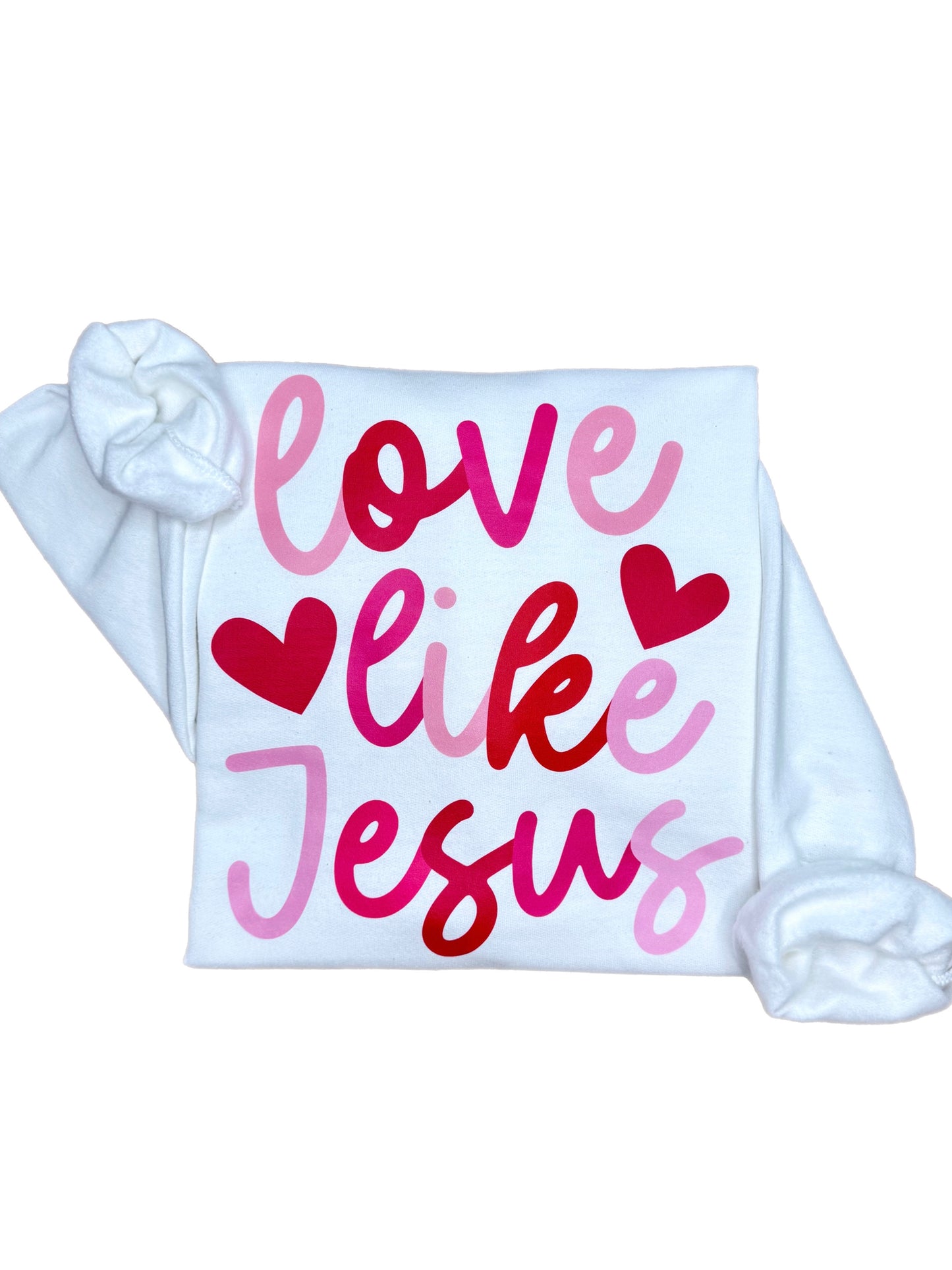 Love Like Jesus Valentine Sweatshirt