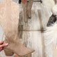 Nash Bash Western Boots - Taupe