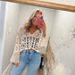 Boho Breeze Top - Natural