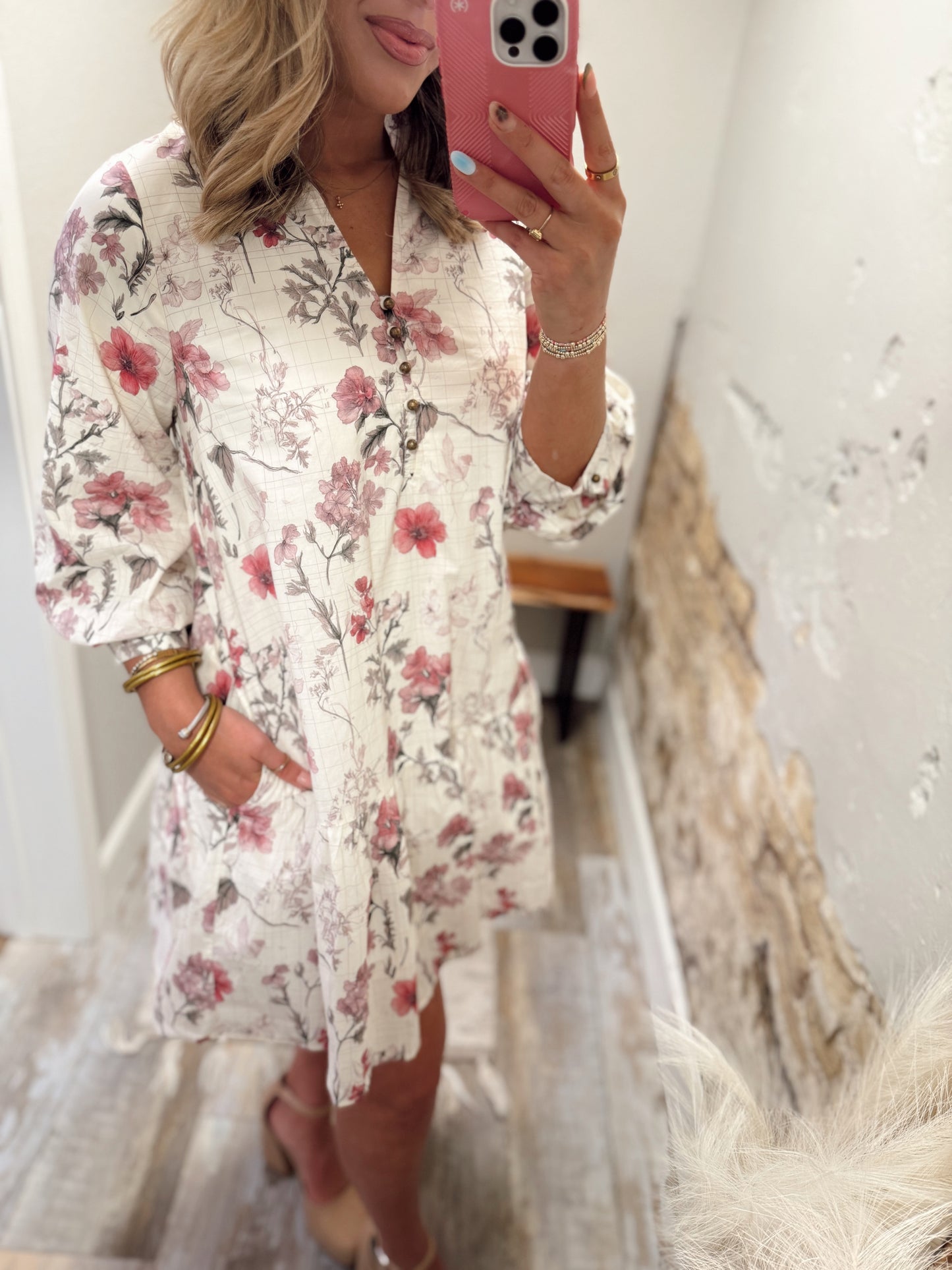 Evermore Dress - Cream