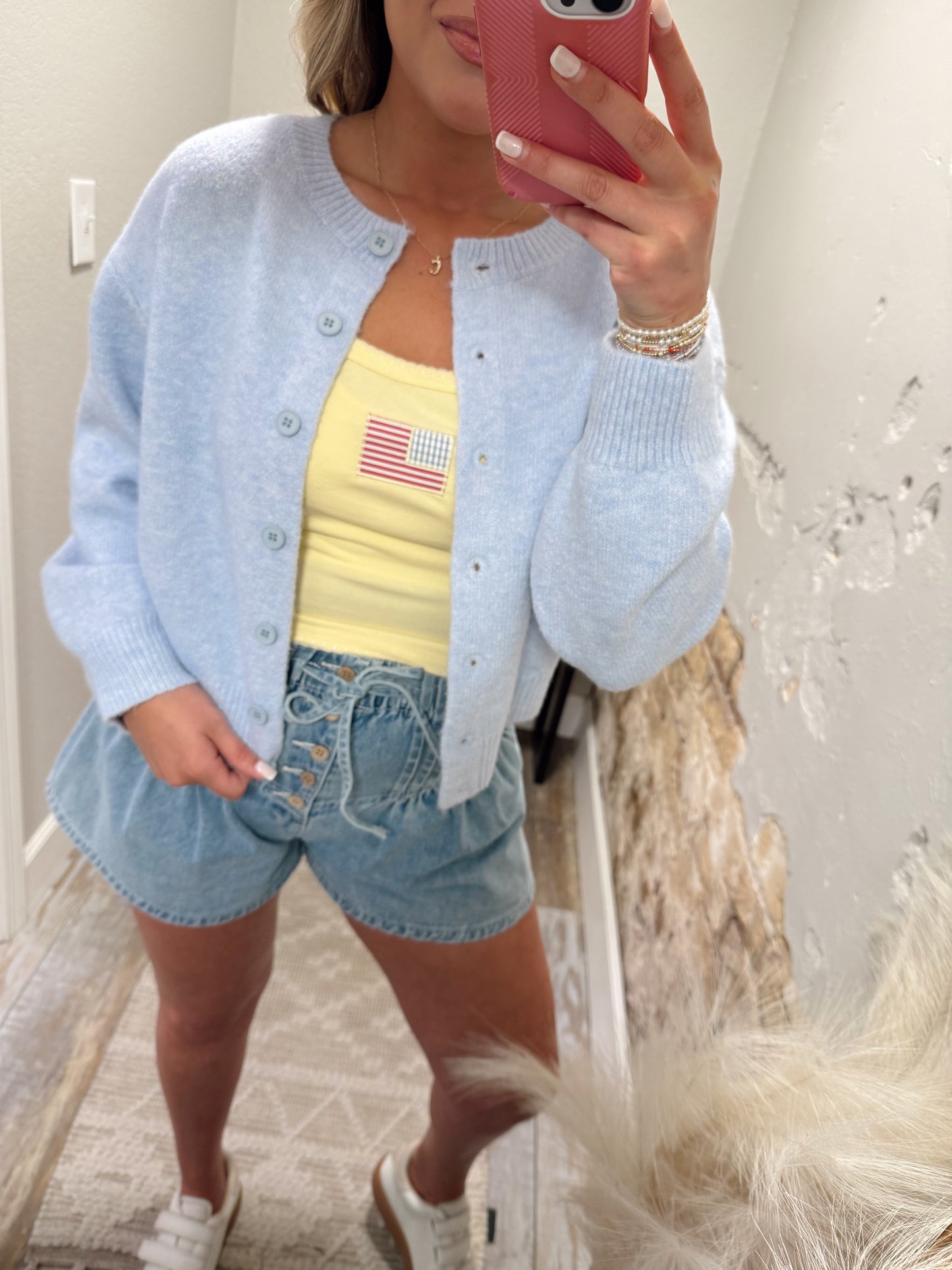 American Babe Tank - Butter