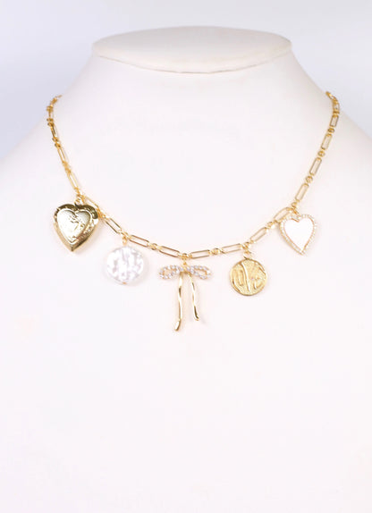 Evelyn Charm Necklace