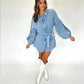 Nashville Nights Denim Romper