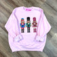 Faux Glitter Nutcracker Sweatshirt