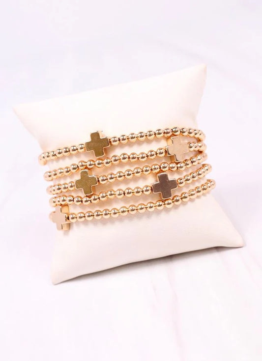 Ollie Cross Bracelet Set