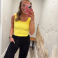 It Girl Tank - Yellow