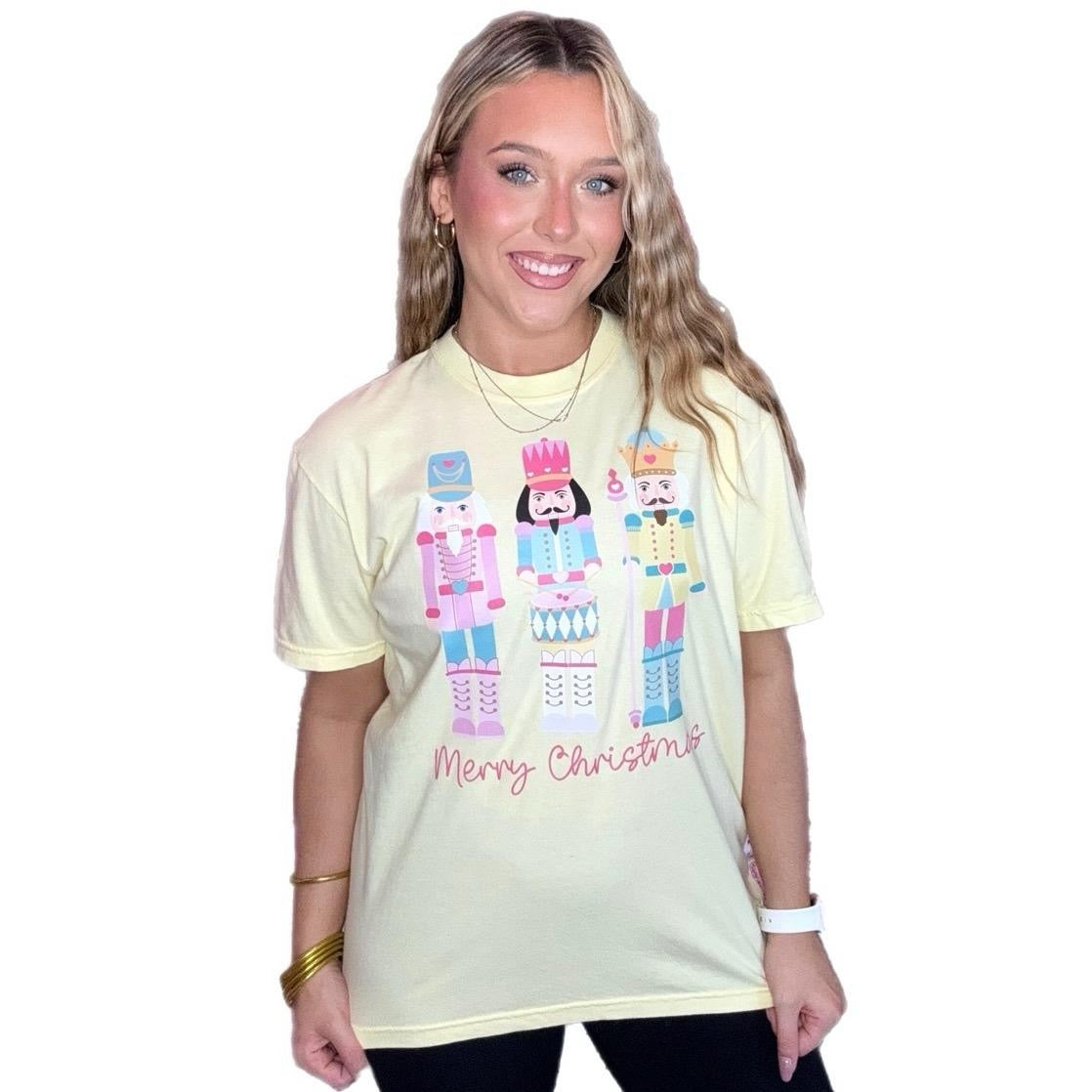 Pastel Nutcrackers Tee