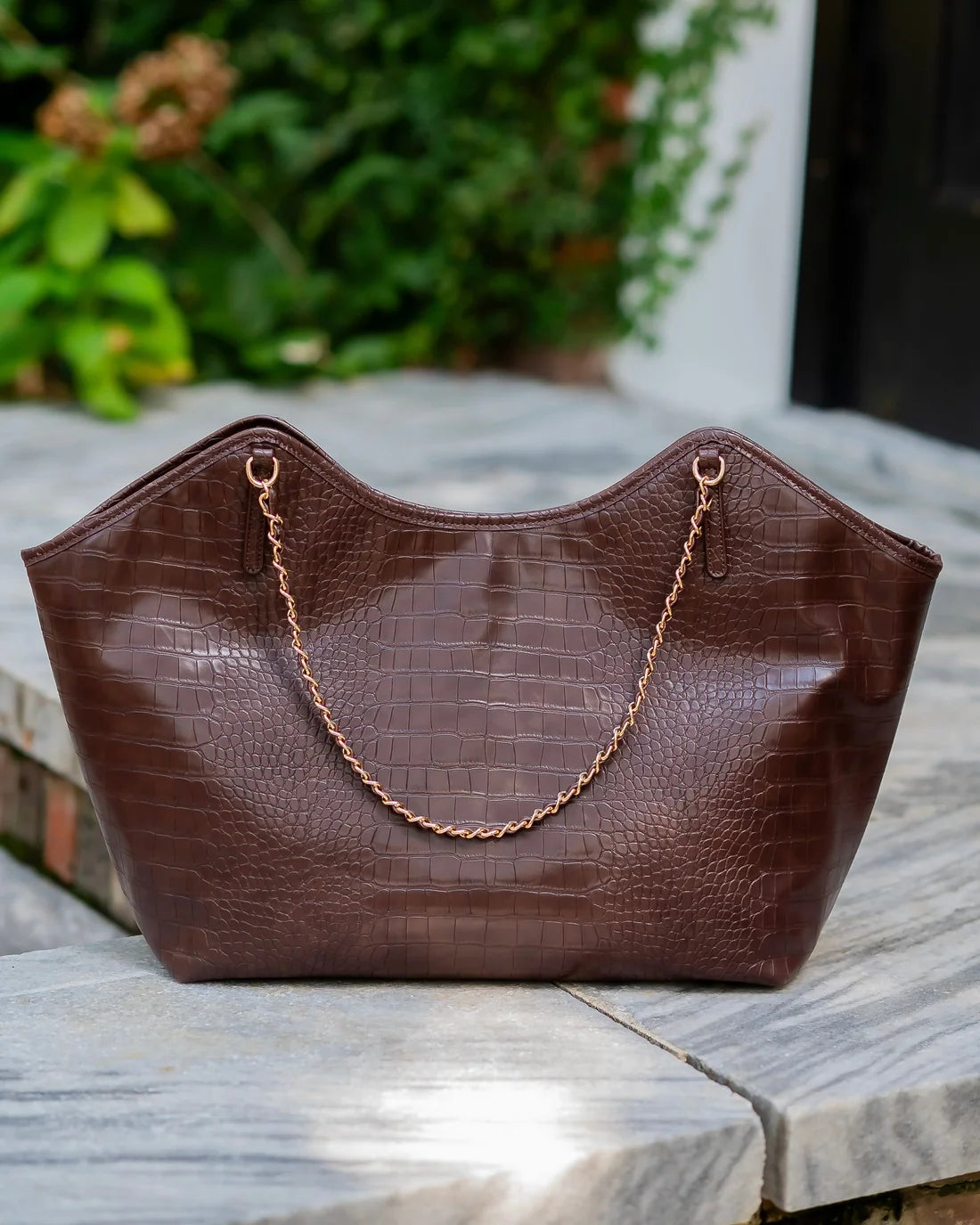 Harlow Tote - Chocolate