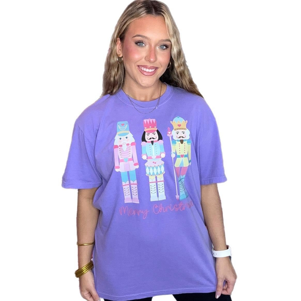 Pastel Nutcrackers Tee