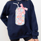Floral Diet Coke Soda Can Sweatshirt