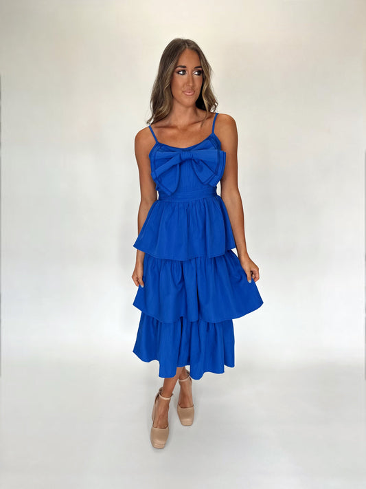 With Love Midi Dress - Royal