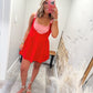At The Grove Active Dress - Red