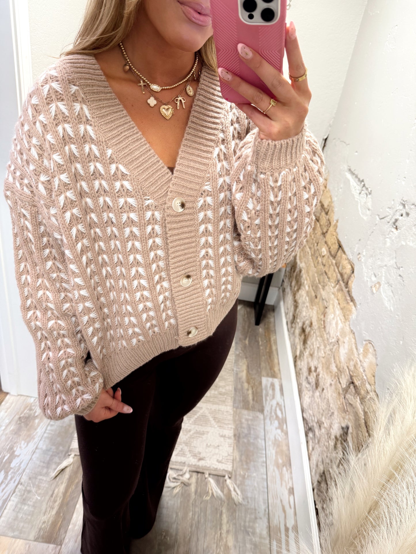 Cozy Capuccino Cardigan