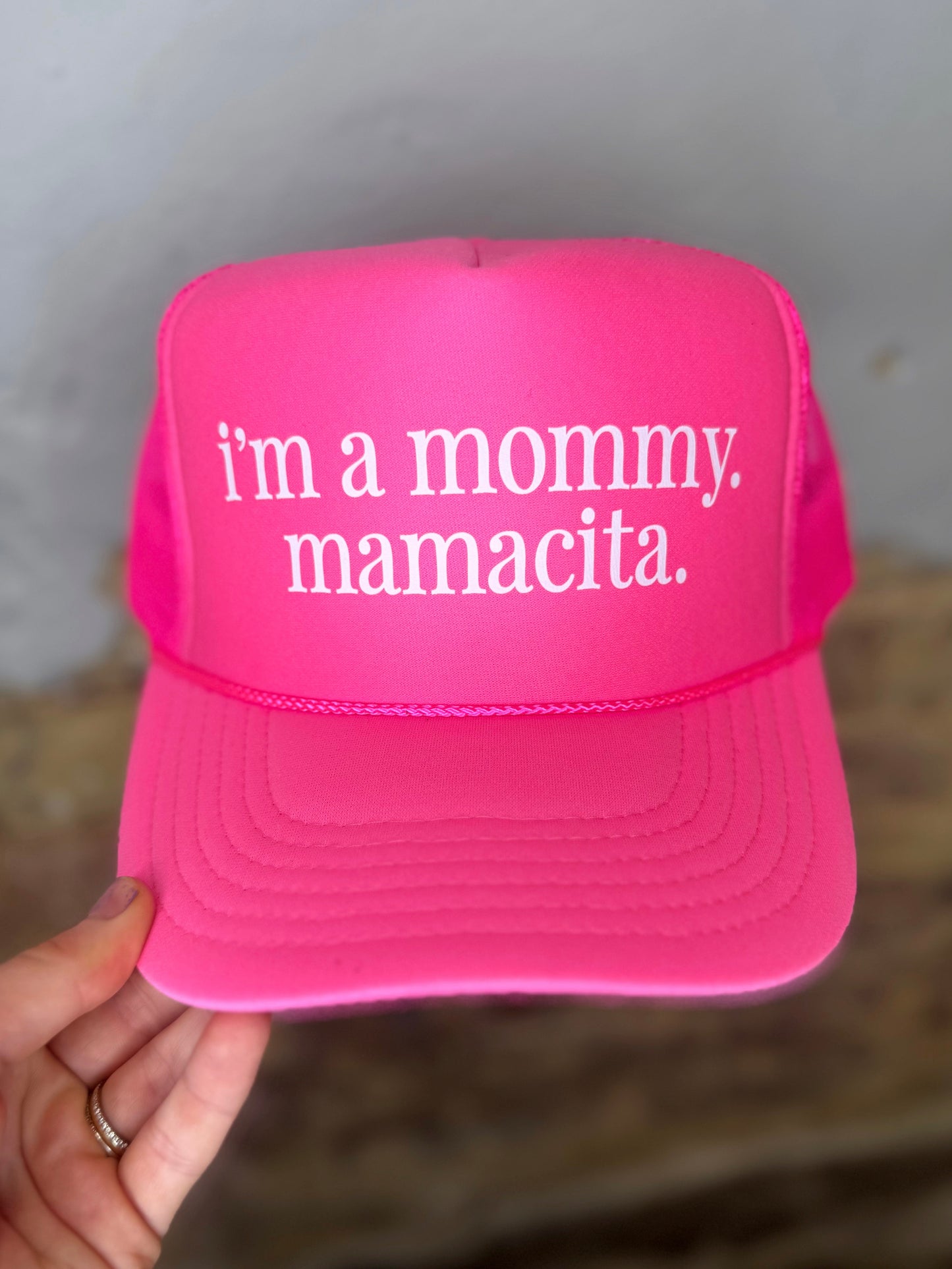 I'm A Mommy Trucker Hat