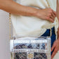 Quinn Quilted Clear Bag - Platinum