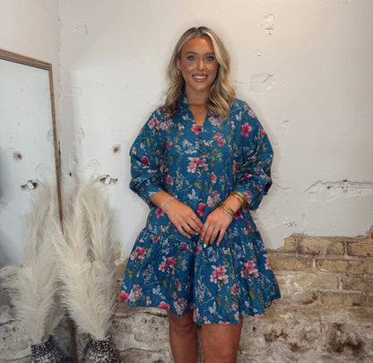 Evermore Dress - Teal