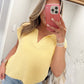 Always In Style Top - Yellow