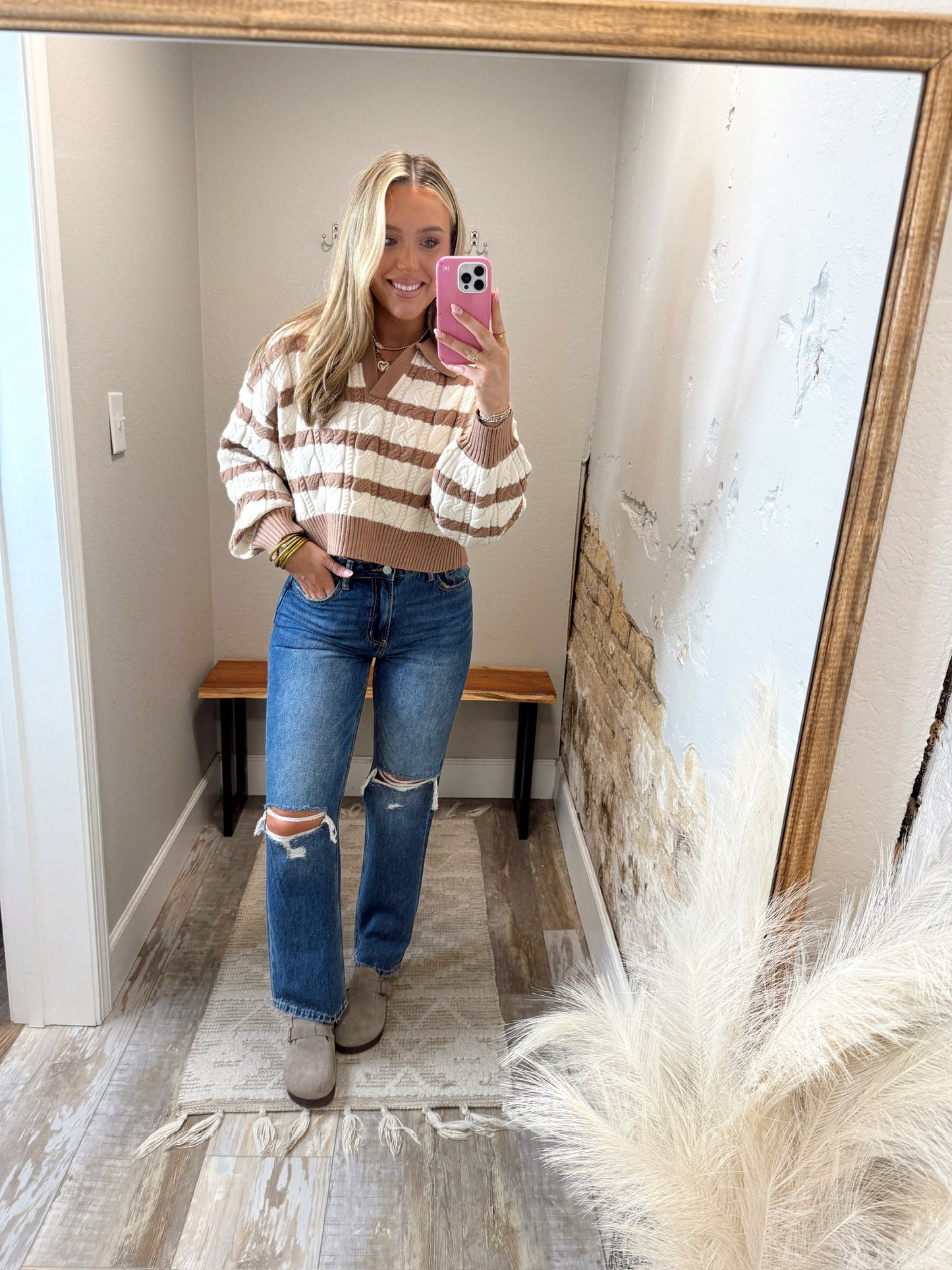 Fall Nights Sweater - Mocha