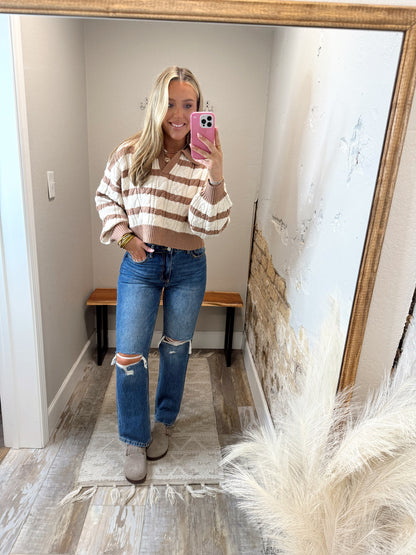Fall Nights Sweater - Mocha